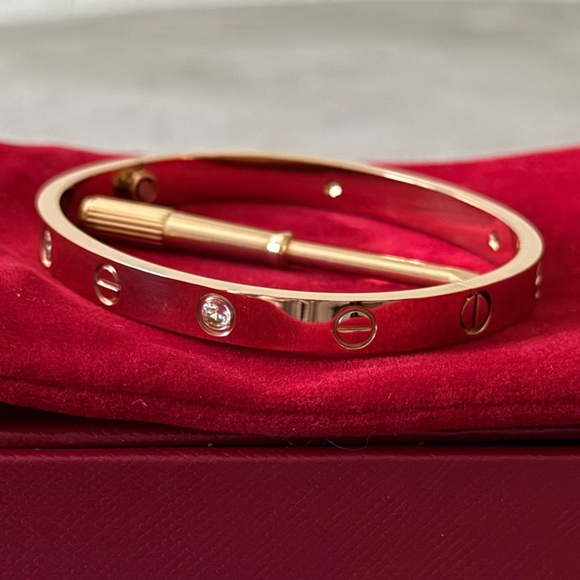 🌟New Screwdriver stainless steel Gold Plated Love Bracelet Bangle - Picture 9 of 15